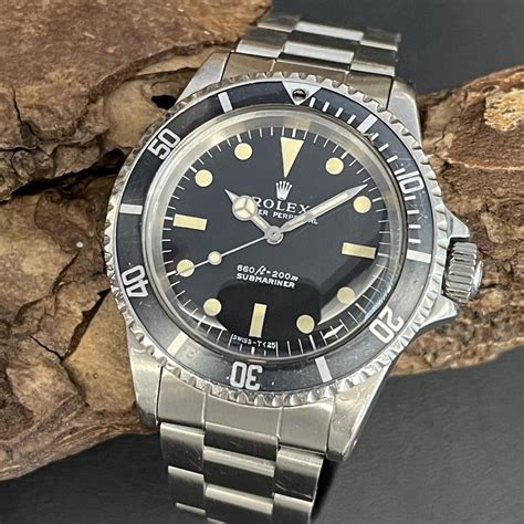 rolex no date submariner titanium